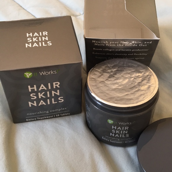 2 HSN IT WORKS!! Hair Skin & Nails! Unopened - Picture 2 of 6
